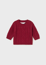 Load image into Gallery viewer, Crewneck Cableknit Sweater
