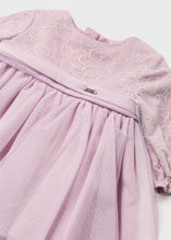 Load image into Gallery viewer, Lurex Embroidered L/S Tulle Dress
