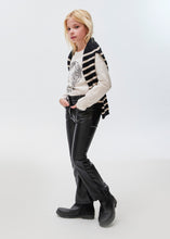 Load image into Gallery viewer, Pkt Flare Leatherette Pant
