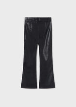 Load image into Gallery viewer, Pkt Flare Leatherette Pant