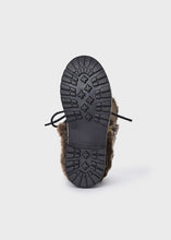 Load image into Gallery viewer, Faux Fur Lined Biker Boots Mid