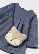 Load image into Gallery viewer, L/S Shimmer Dress w/ Bag