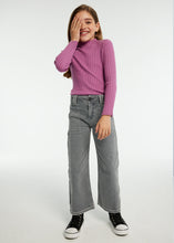 Load image into Gallery viewer, High Waist Wide Leg Twill Pant