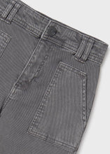 Load image into Gallery viewer, High Waist Wide Leg Twill Pant
