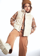 Load image into Gallery viewer, Wide Leg Fleece Cargo Pant