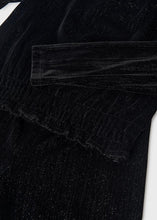 Load image into Gallery viewer, L/S Smock Velvet Pant Set