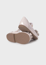 Load image into Gallery viewer, Patent Leather Satin Flower Maryjane