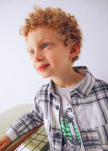 Load image into Gallery viewer, Neutral Checked Overshirt
