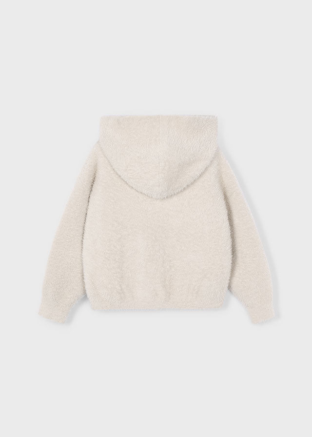 Furry Knit Zip Up Hoodie – Chic Chateau LLC