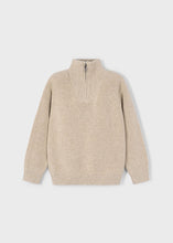 Load image into Gallery viewer, 1/4 Zip Sweater- Chai