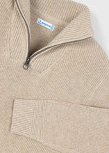 Load image into Gallery viewer, 1/4 Zip Sweater- Chai