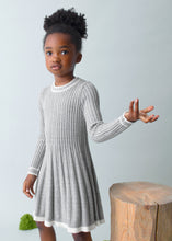 Load image into Gallery viewer, Cable Knit Dress- Grey