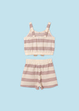 Load image into Gallery viewer, Striped Knit Short Set