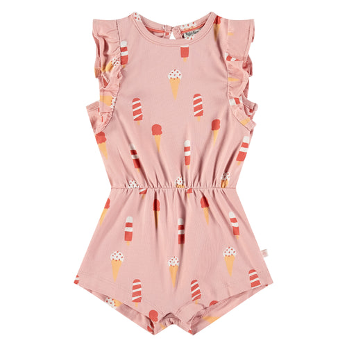 Scoops Graphic Playsuit