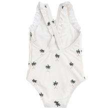 Load image into Gallery viewer, Baby 1PC Palm Ruffle Swimsuit