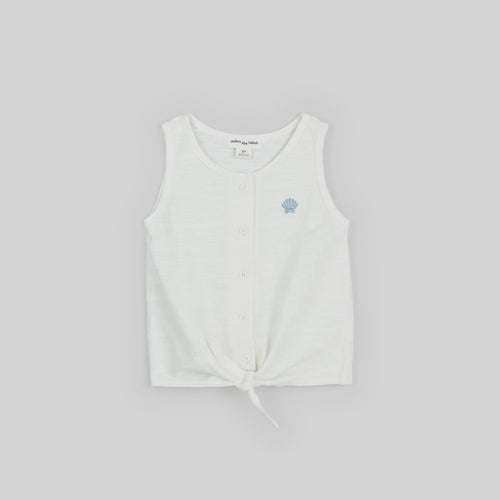 Baby Tied Shell Knit Tank