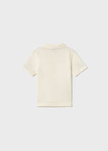 Load image into Gallery viewer, Fine Knit S/S Polo- Yogurt