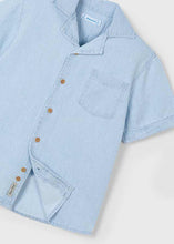 Load image into Gallery viewer, Rail Stripe Denim Shirt