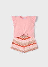 Load image into Gallery viewer, Knit Flutter Top & Short Set