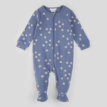 Load image into Gallery viewer, Baseball Footed Knit Sleeper