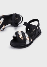 Load image into Gallery viewer, Puffy Braid Sandal BG