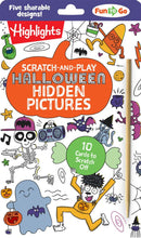 Load image into Gallery viewer, Hidden Pictures Scratch & Play Halloween
