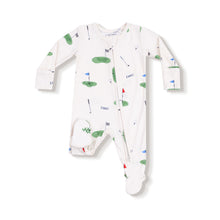 Load image into Gallery viewer, 2-Way Zipper Footie- All Fore Golf