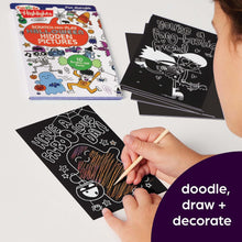 Load image into Gallery viewer, Hidden Pictures Scratch & Play Halloween