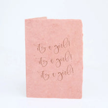 Load image into Gallery viewer, It's a Girl! Greeting Card