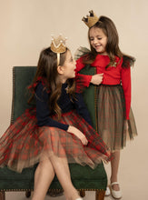 Load image into Gallery viewer, Checker Frill Tutu Dress