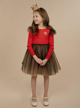 Load image into Gallery viewer, Checker Frill Tutu Dress