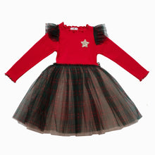 Load image into Gallery viewer, Checker Frill Tutu Dress