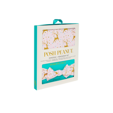 Load image into Gallery viewer, Posh Peanut Swaddle & Headwrap Set- Ryleigh