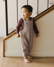 Load image into Gallery viewer, Baby Overall- Plum Gingham