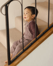 Load image into Gallery viewer, Baby Overall- Plum Gingham