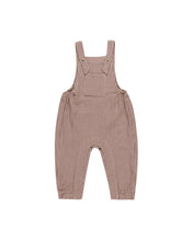 Load image into Gallery viewer, Baby Overall- Plum Gingham
