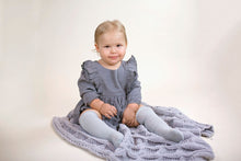 Load image into Gallery viewer, Ruffled Lap Dress Set- Ash
