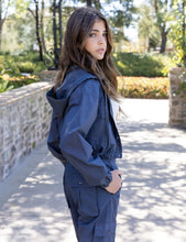 Load image into Gallery viewer, Rima Cotton Drawstring Cargo- Ombre Blue