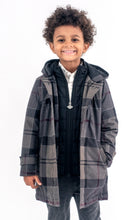 Load image into Gallery viewer, New Gotham Coat- Grey Plaid