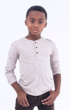 Load image into Gallery viewer, Allday Henley- Off White