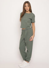 Load image into Gallery viewer, Fleece Shirred Sweatpant