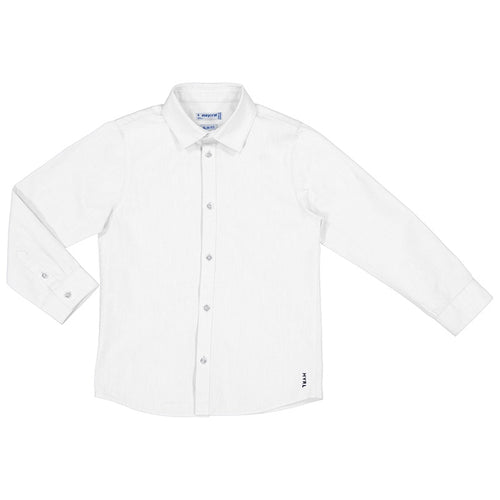 Crisp White L/S Shirt