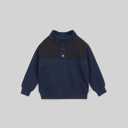 L/S Tech Snap Pullover