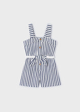 Load image into Gallery viewer, Rustic Buttoned Stripe Jumpsuit
