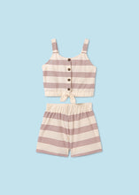 Load image into Gallery viewer, Striped Knit Short Set