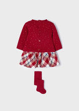 Load image into Gallery viewer, 3PC Tartan Plaid Knit Set