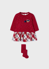 Load image into Gallery viewer, 3PC Tartan Plaid Knit Set