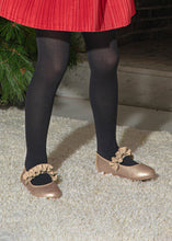 Load image into Gallery viewer, Metallic Peplum Strap Flat BG