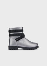 Load image into Gallery viewer, Rhinestone Strap Biker Bootie