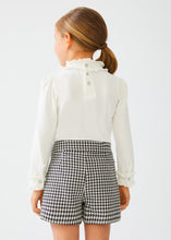 Load image into Gallery viewer, Metallic Houndstooth Shorts